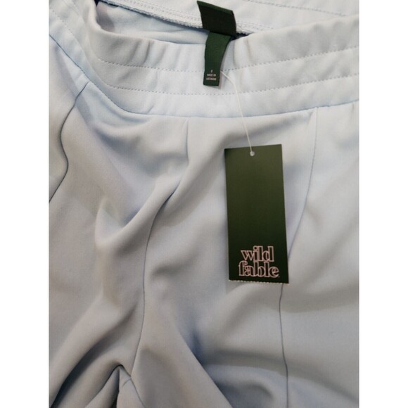 Wild Fable NWT Women's High Rise Track Pants, Drawstring, Blue, Small, Joggers - Picture 8 of 16